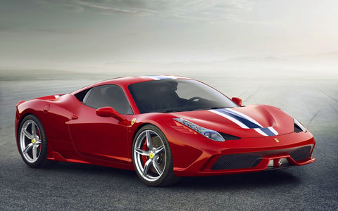 2014 FERRARI 458 SPECIALE ART PRINT POSTER