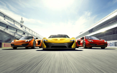 2014 MCLAREN P1 COLLECTION ART PRINT POSTER