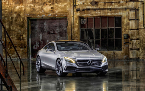 2014 MERCEDES BENZ COUPE ART PRINT POSTER