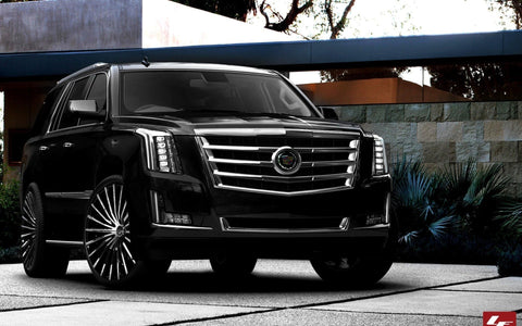 2015 BLACK CADILLAC ESCALADE ART PRINT POSTER