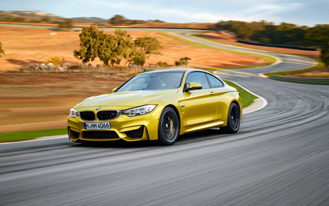 BMW M4 COUPE 2015 GICLEE CANVAS ART PRINT POSTER