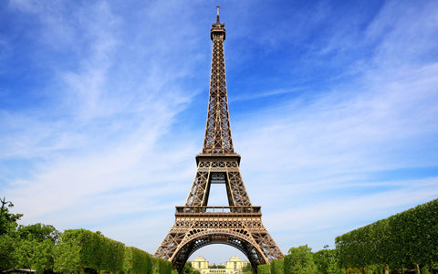 EIFFEL TOWER PARIS GICLEE CANVAS ART PRINT POSTER