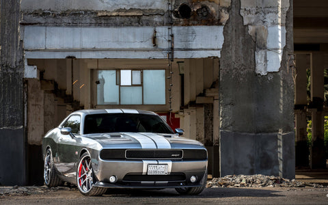 ADV DODGE CHALLENGER SRT8 ART PRINT POSTER