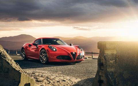 ALFA ROMEO 4C ART PRINT POSTER