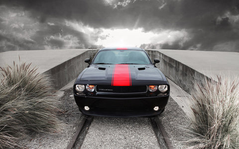 AMAZING DODGE CHALLENGER ART PRINT POSTER