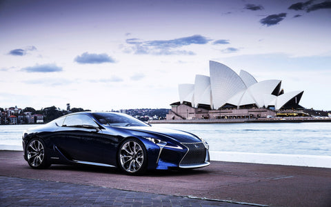 AMAZING LEXUS LF CONCEPT ART PRINT POSTER