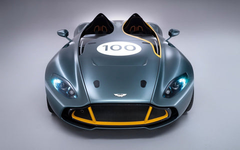 ASTON MARTIN CC100 SPEEDSTER FRONT VIEW ART PRINT POSTER