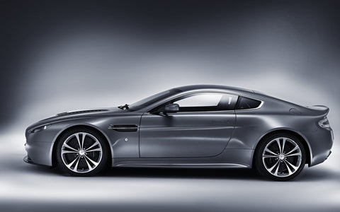 ASTON MARTIN V12 VANTAGE SIDE VIEW GICLEE ART PRINT POSTER