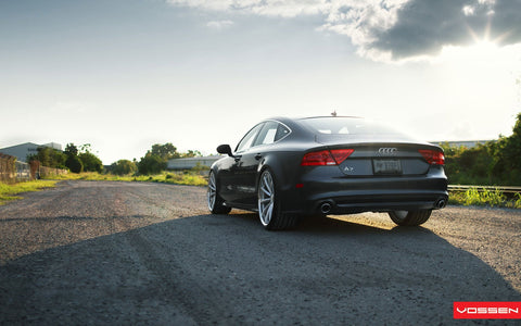 AUDI A7 VOSSEN WHEELS ART PRINT POSTER