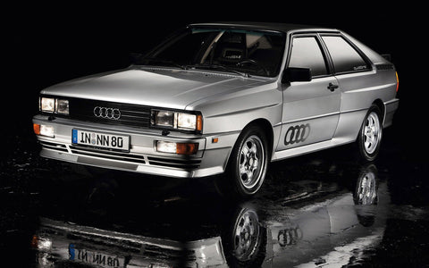 AUDI QUATTRO 1980 ART PRINT POSTER