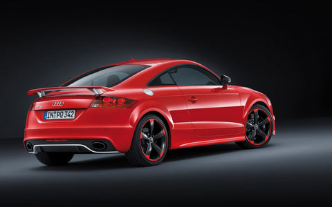 AUDI TT RS PLUS REAR ART PRINT POSTER