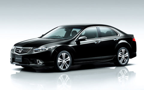 BLACK HONDA ACCORD GICLEE CANVAS ART PRINT POSTER