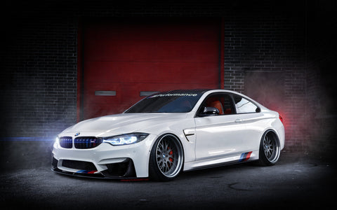 BMW F82 M4 GICLEE CANVAS ART PRINT POSTER