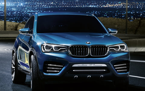 BMW X4 GICLEE CANVAS ART PRINT POSTER