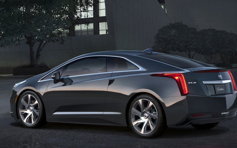 CADILLAC ELR FRONT VIEW GICLEE CANVAS ART PRINT POSTER