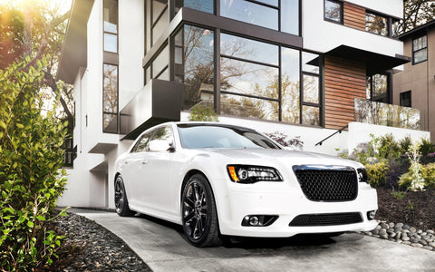 CHRYSLER 300 SRT8 2012 GICLEE CANVAS ART PRINT POSTER