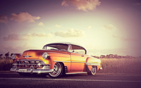 CHEVROLET CHEVY CLASSIC GICLEE CANVAS ART PRINT POSTER