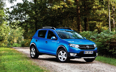 DACIA SANDERO STEPWAY GICLEE CANVAS ART PRINT POSTER