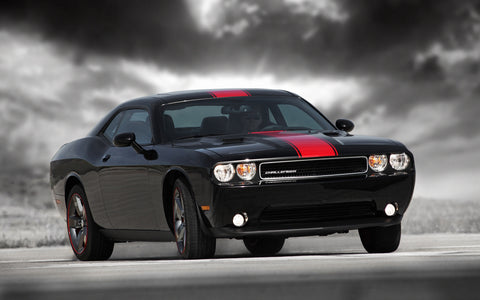 DODGE CHALLENGER RALLYE REDLINE GICLEE CANVAS ART PRINT POSTER