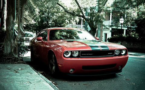 DODGE CHALLENGER SRT GICLEE CANVAS ART PRINT POSTER