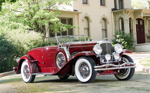 DUESENBERG SJ 298 CONVERTIBLE GICLEE CANVAS ART PRINT POSTER