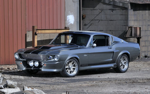 FORD MUSTANG GT500 ELEANOR GICLEE CANVAS ART PRINT POSTER