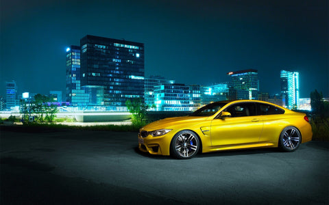 GORGEOUS BMW M4 COUPE GICLEE CANVAS ART PRINT POSTER