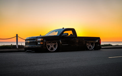 CHEVROLET CHEVY SILVERADO GICLEE CANVAS ART PRINT POSTER