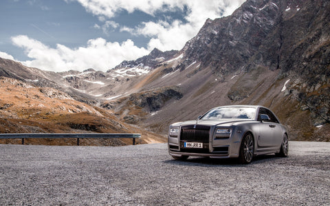 GORGEOUS ROLLS ROYCE GHOST GICLEE CANVAS ART PRINT POSTER