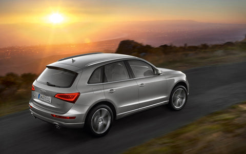 GREY AUDI Q5 GICLEE CANVAS ART PRINT POSTER