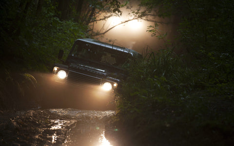 LAND ROVER DEFENDER OFF ROAD GICLEE CANVAS ART PRINT POSTER