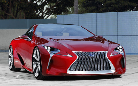 LEXUS LF LC CONCEPT GICLEE CANVAS ART PRINT POSTER