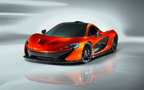 MCLAREN P1 CONCEPT GICLEE CANVAS ART PRINT POSTER