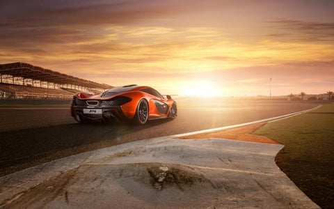 MCLAREN P1 SUPERCAR GICLEE CANVAS ART PRINT POSTER