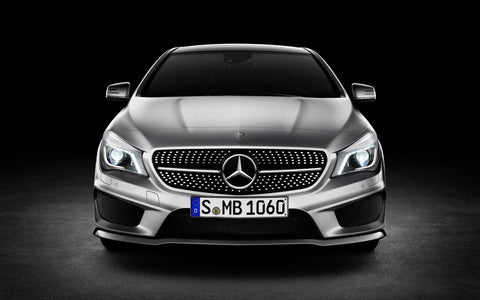 MERCEDES BENZ CLA CLASS STUDIO GICLEE CANVAS ART PRINT POSTER