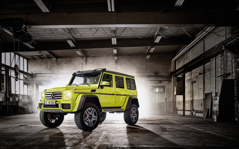 MERCEDES BENZ G500 2015 GICLEE CANVAS ART PRINT POSTER