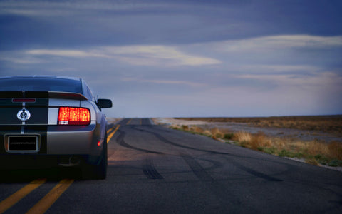 SHELBY MUSTANG GICLEE CANVAS ART PRINT POSTER