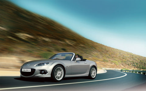 MAZDA MX5 ROADSTER SPEED GICLEE CANVAS ART PRINT POSTER