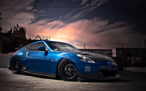 NISSAN FAIRLADY Z34 370Z GICLEE CANVAS ART PRINT POSTER