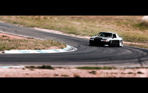 NISSAN S13 SILVIA DRIFT GICLEE CANVAS ART PRINT POSTER