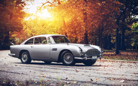 OLD ASTON MARTIN DB5 GICLEE CANVAS ART PRINT POSTER