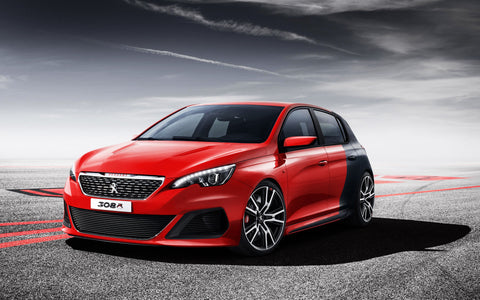 PEUGEOT 308 R CONCEPT CAR GICLEE CANVAS ART PRINT POSTER