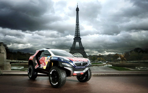 PEUGEOT DKR CONCEPT GICLEE CANVAS ART PRINT POSTER