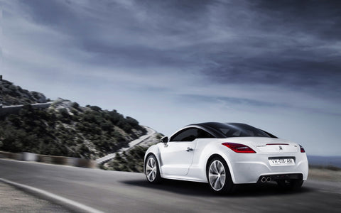 PEUGEOT RCZ SPORT REAR 2013 GICLEE CANVAS ART PRINT POSTER