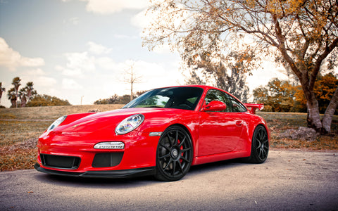 PORSCHE 911 GT3 GICLEE CANVAS ART PRINT POSTER