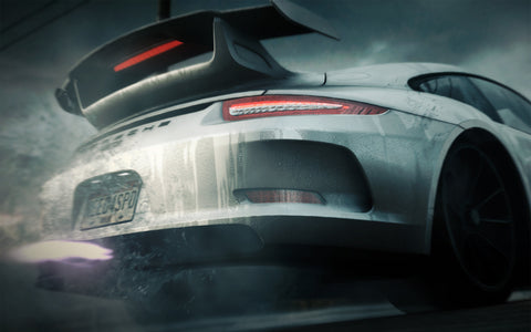 PORSCHE 911 NEED FOR SPEED GICLEE CANVAS ART PRINT POSTER