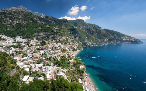 POSITANO ITALY GICLEE CANVAS ART PRINT POSTER