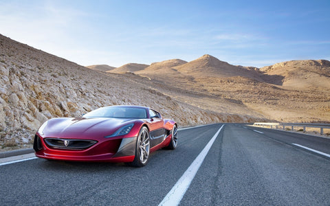 RIMAC CONCEPT ONE GICLEE CANVAS ART PRINT POSTER