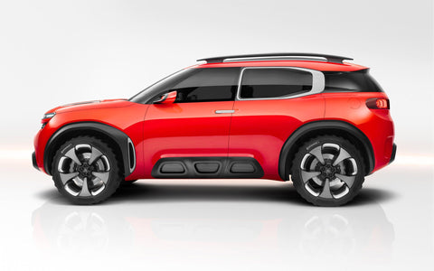 SIDE OF CITROEN AIRCROSS CONCEPT GICLEE CANVAS ART PRINT POSTER