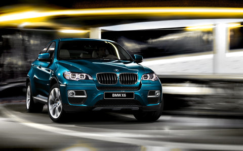 STUNNING BMW X6 GICLEE CANVAS ART PRINT POSTER